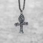 Egyptian Ankh Stainless Steel Pendant - Stainless Steel / Pendant Only
