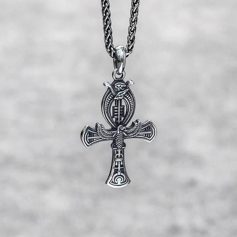 Egyptian Ankh Stainless Steel Pendant - Stainless Steel / Pendant Only