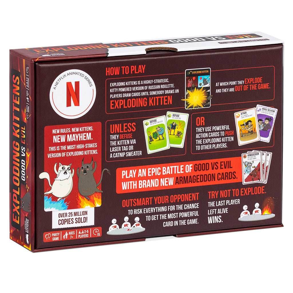 Exploding Kittens Good vs Evil - 