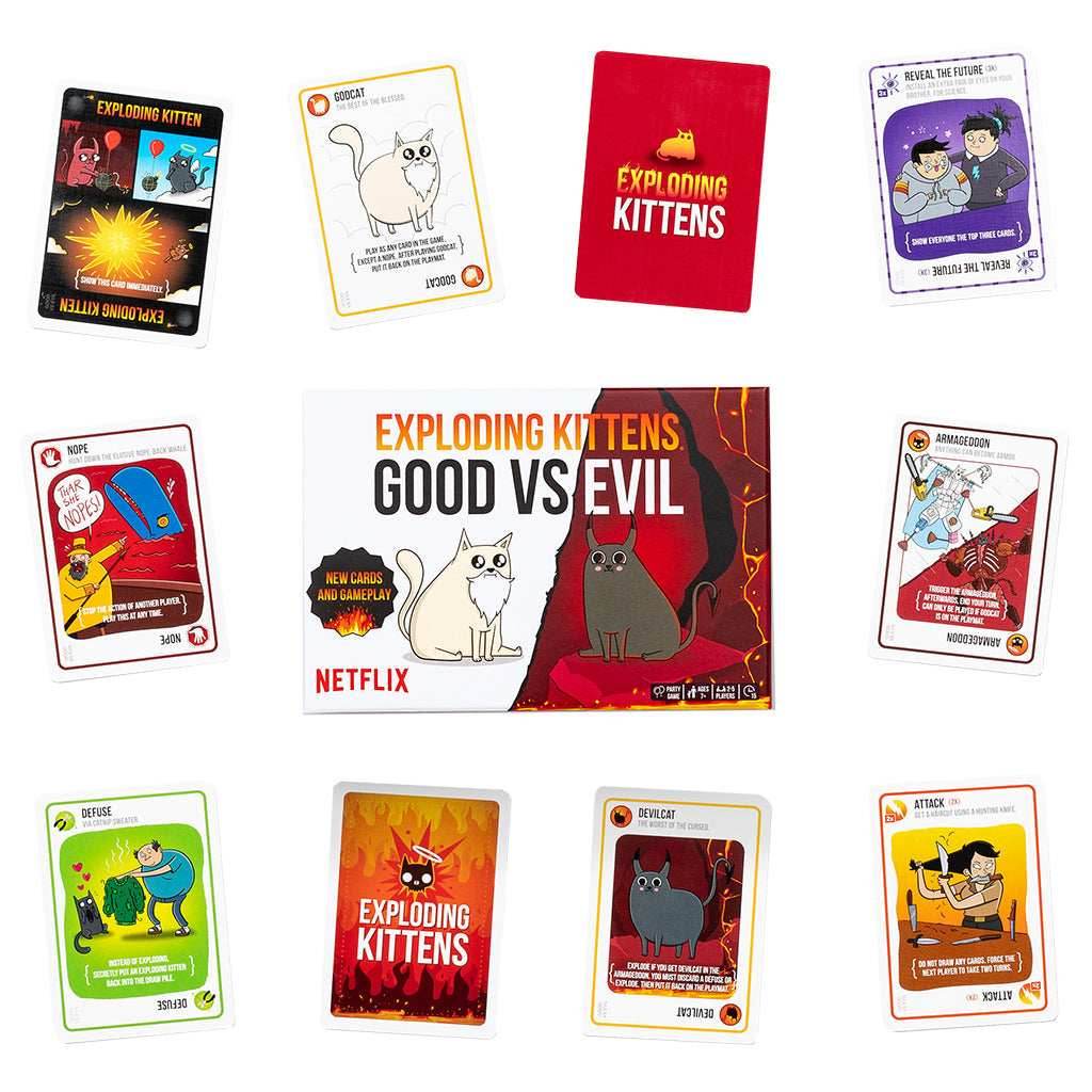 Exploding Kittens Good vs Evil - 