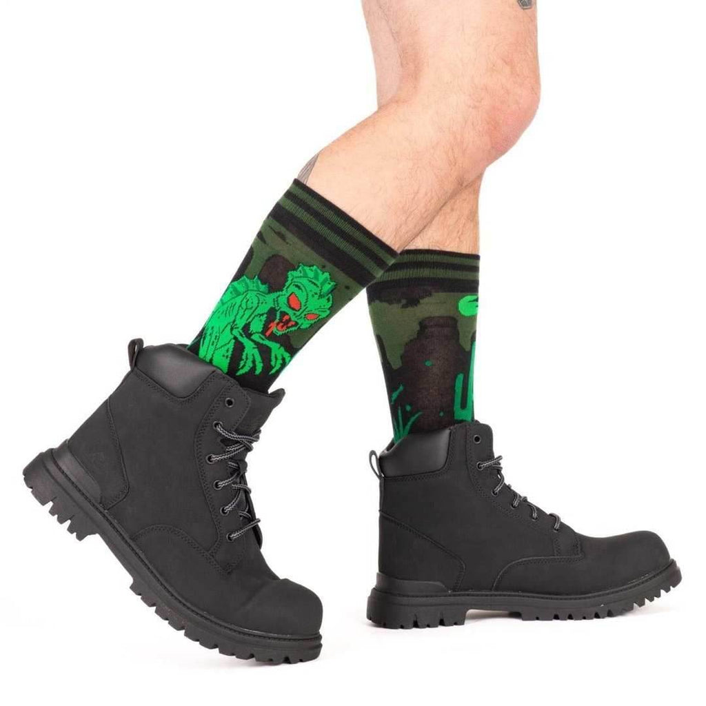 El Chupacabra Crew Socks - 
