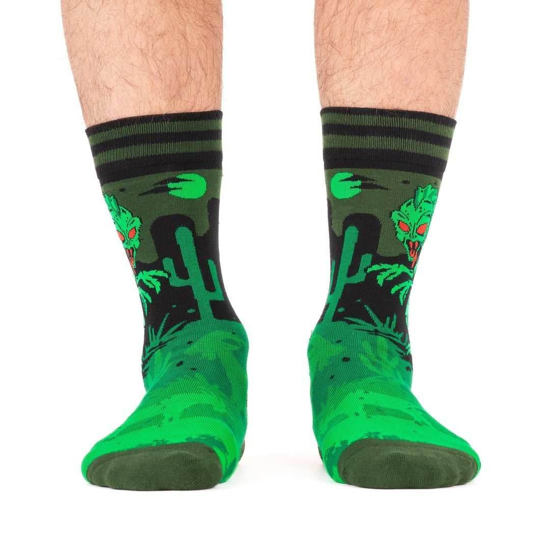El Chupacabra Crew Socks - 
