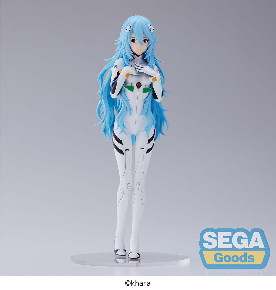 EVANGELION: 3.0+1.0 Thrice Upon a Time SPM Figure "Rei Ayanami" Long Hair Ver.