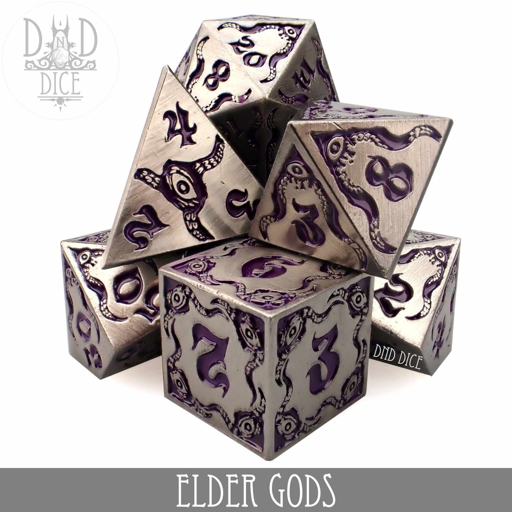 Elder Gods Metal Dice Set