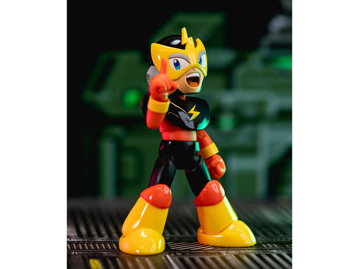 Elec Man 4.5" Moveable Figure with Accessories and Alternate Head and Hands "Mega Man" (1987) Video Game Model by Jada