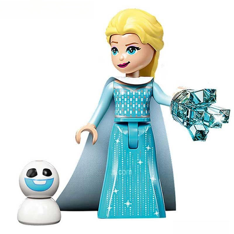 Elsa from Frozen Disney Lego Minifigures Custom Toys 1