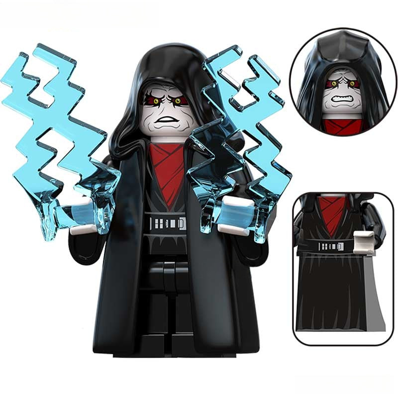 Emperor Palpatine Star wars Lego Minifigures custom Toys 4