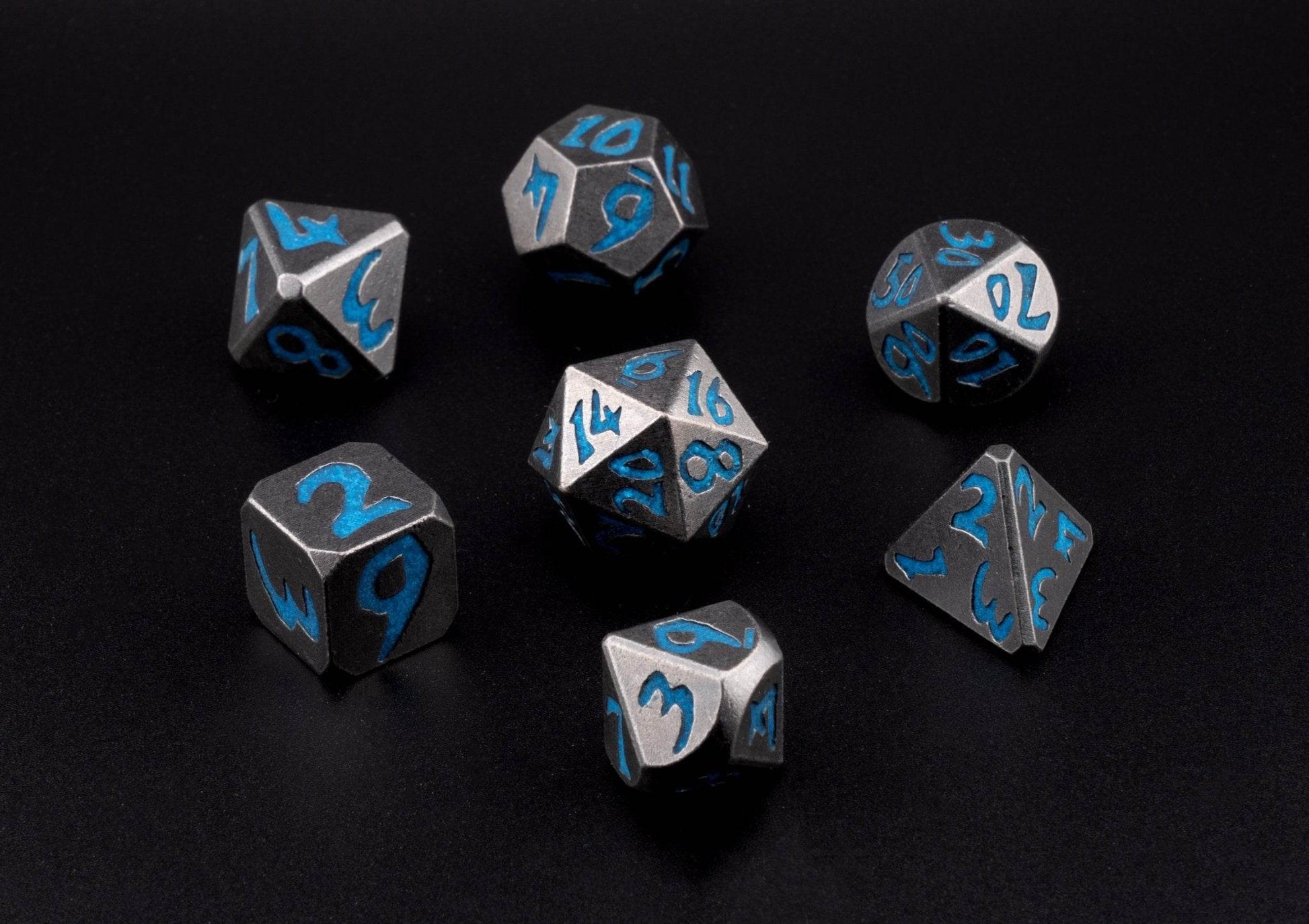 Enchanted Cobalt Dice Set - 