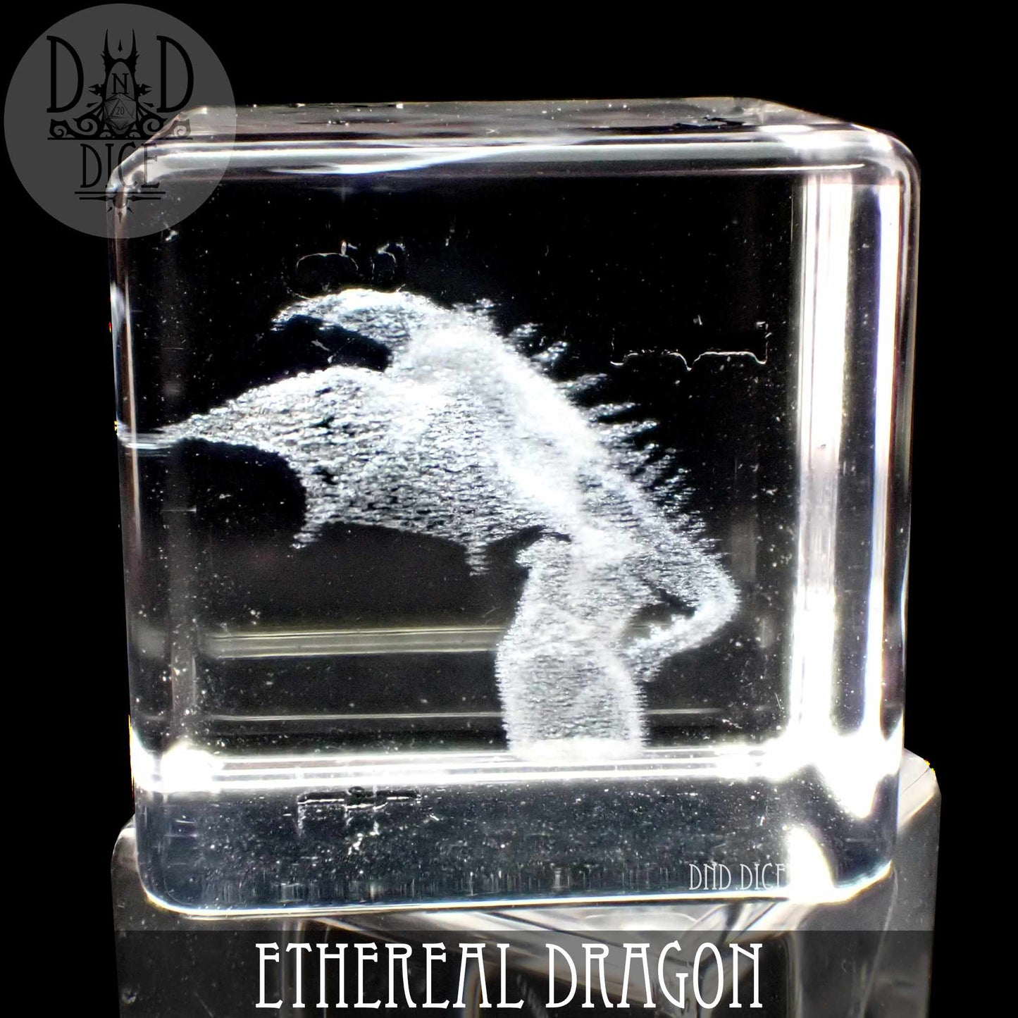 Ethereal Dragon Glass Dice Set (Gift Box)