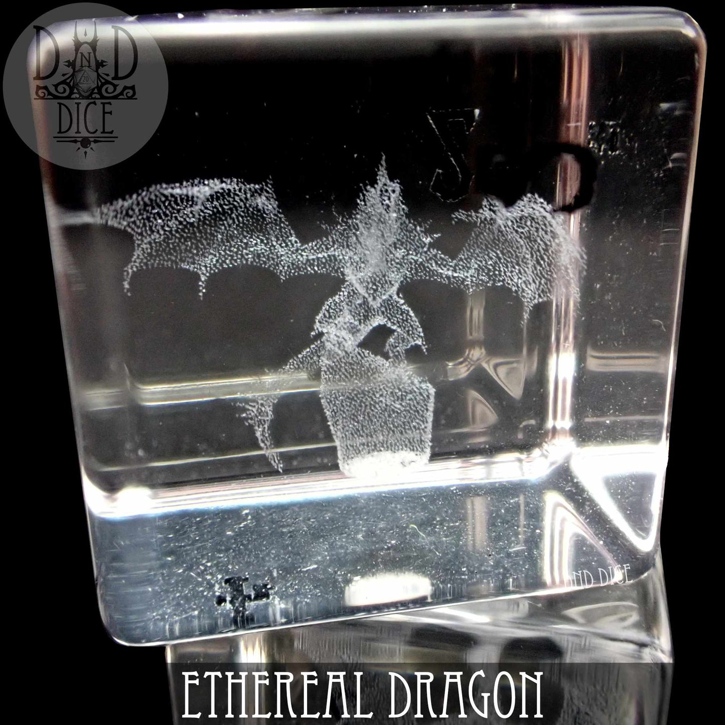 Ethereal Dragon Glass Dice Set (Gift Box)