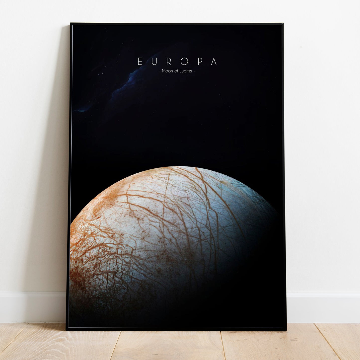 Europa Moon of Jupiter poster