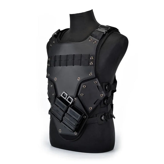 EVA TF3 Tactical Vest Hunting Hunting Vest Outdoor Body Armor  Combat Paintball Black Waistcoat with M4 Mag Pouches