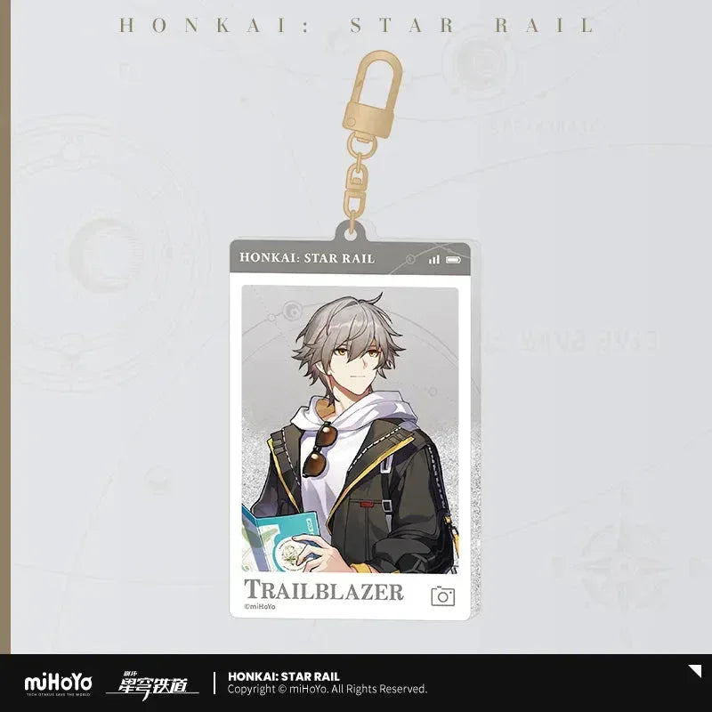 Express Travel Series Acrylic Quicksand Keychain Honkai: Star Rail