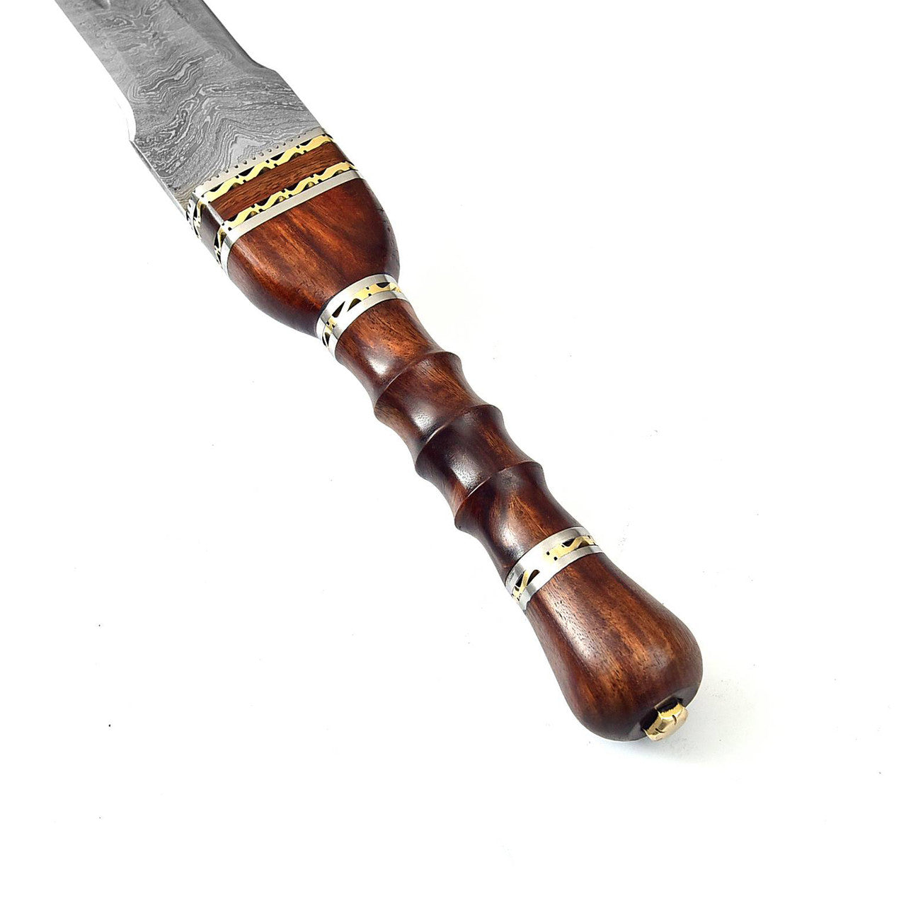 Exquisite Handmade Damascus Steel Roman Gladius Sword