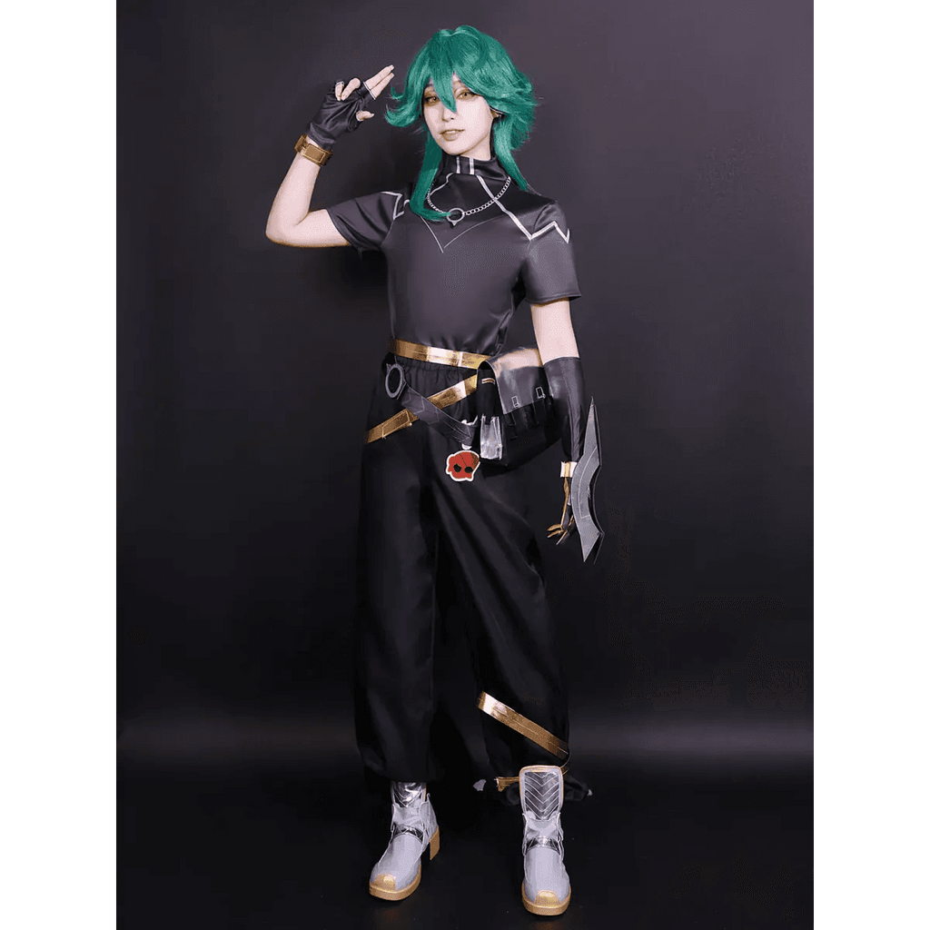 Ezreal Cosplay Costume – League of Legends Outfit with Wig & Props - S / Wig Only