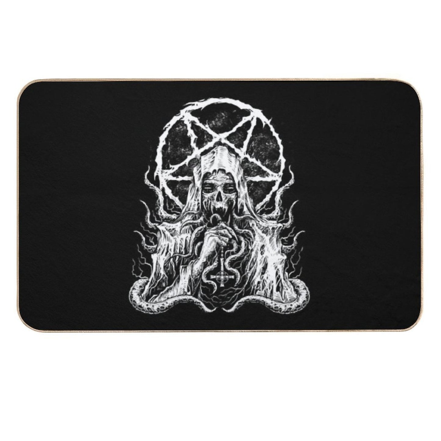 Dark Occultist  Dirt-Trapping Bath Mat
