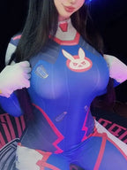'DVA' Overwatch Cosplay Sexy Tights Bodysuit