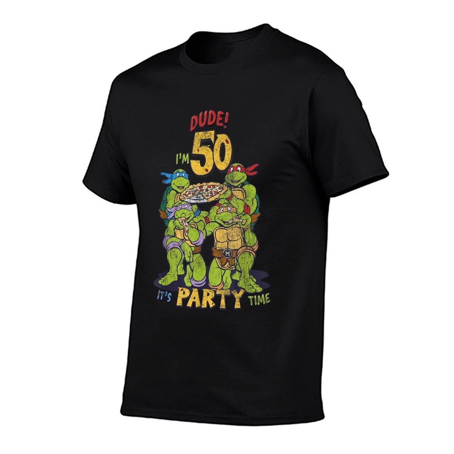 Teenage Mutant Ninja Turtles 50th Birthday Pizza Party  Durable T-Shirt