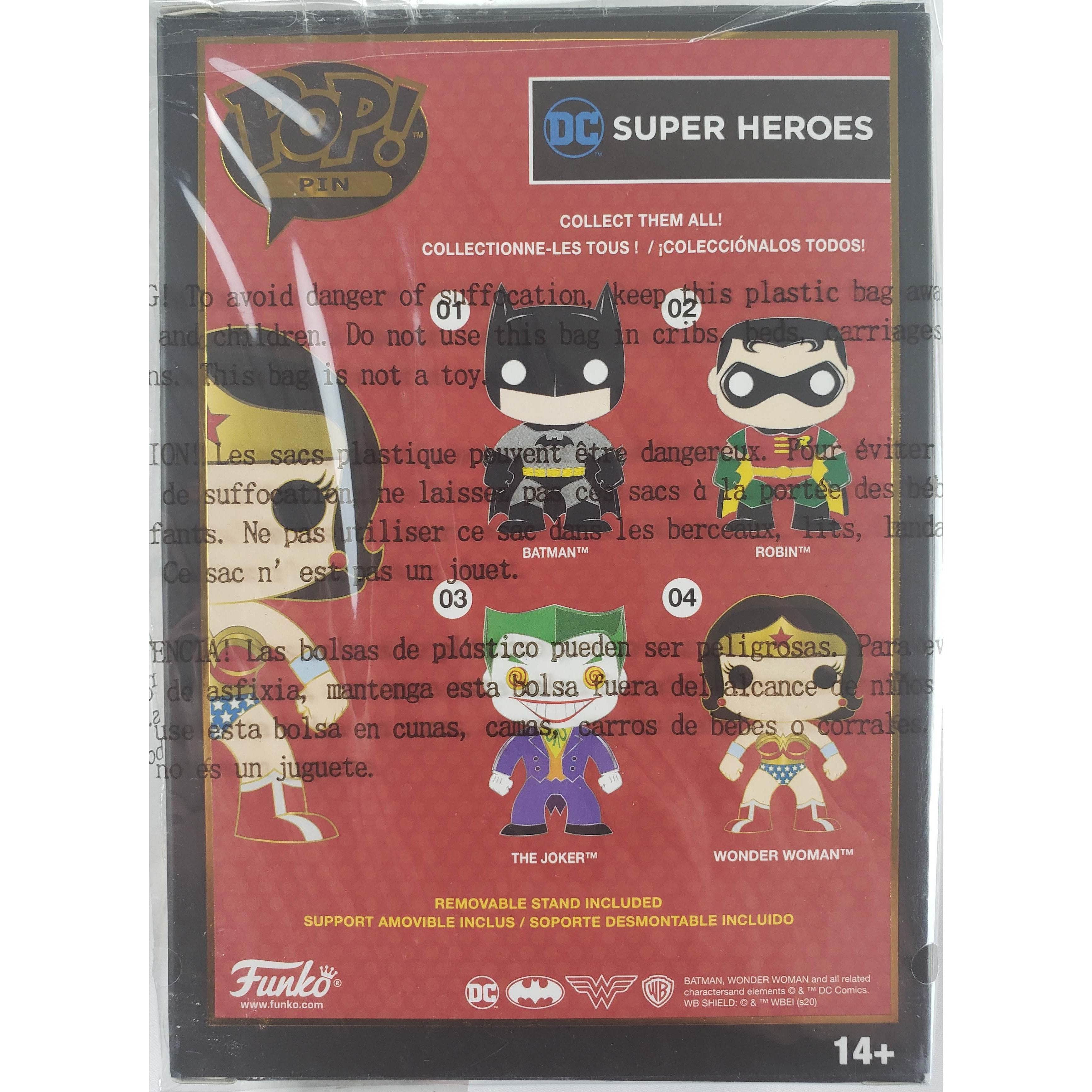 Funko Pop! Pin - DC Super Heroes Wonder Woman #04 Enamel Pin - 