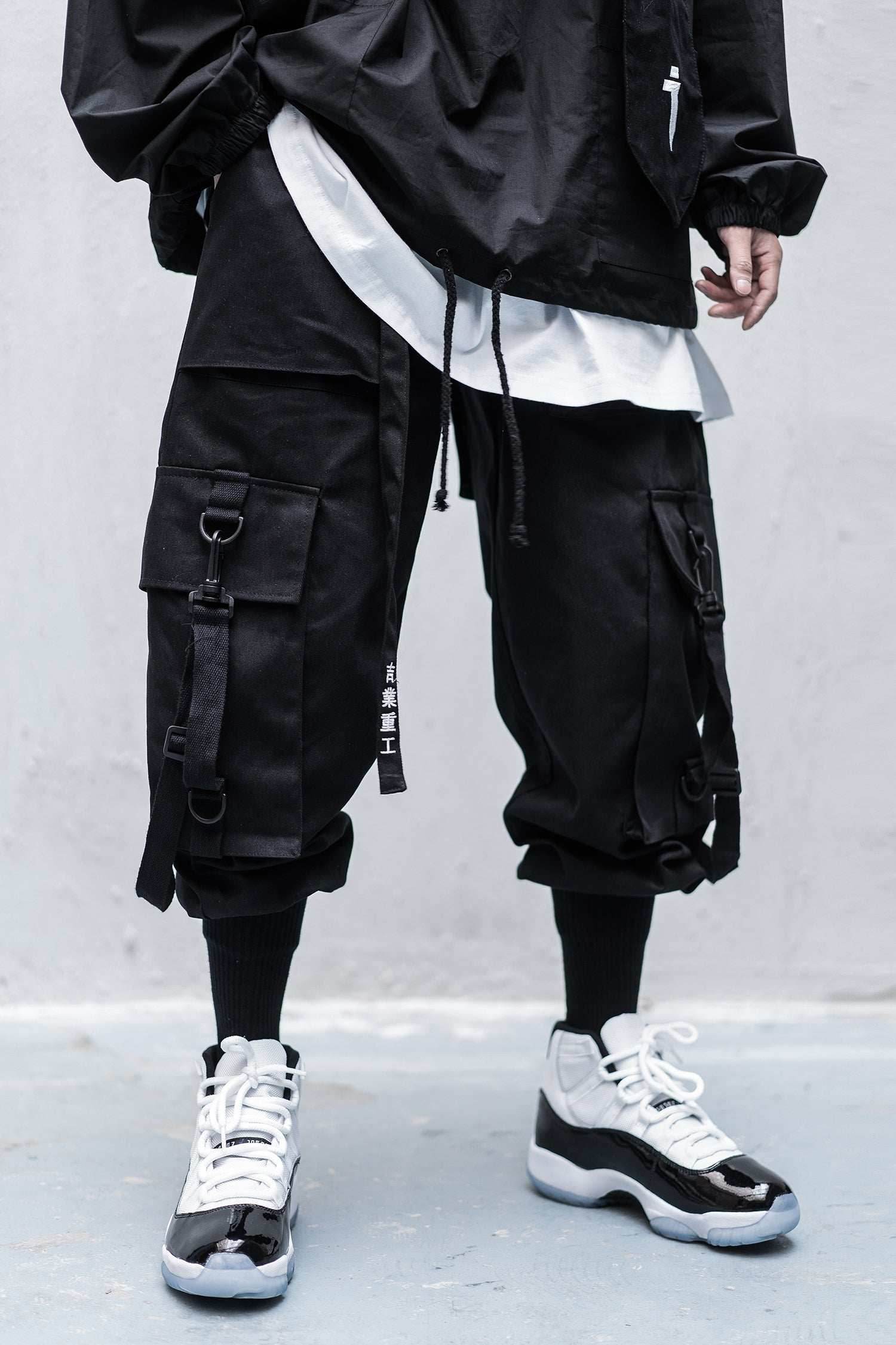 HiP5 Black 09 I-Tech Cargo Pants - S
