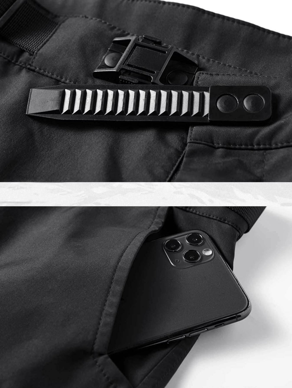 IBP323 CX Matte Black Pants - S