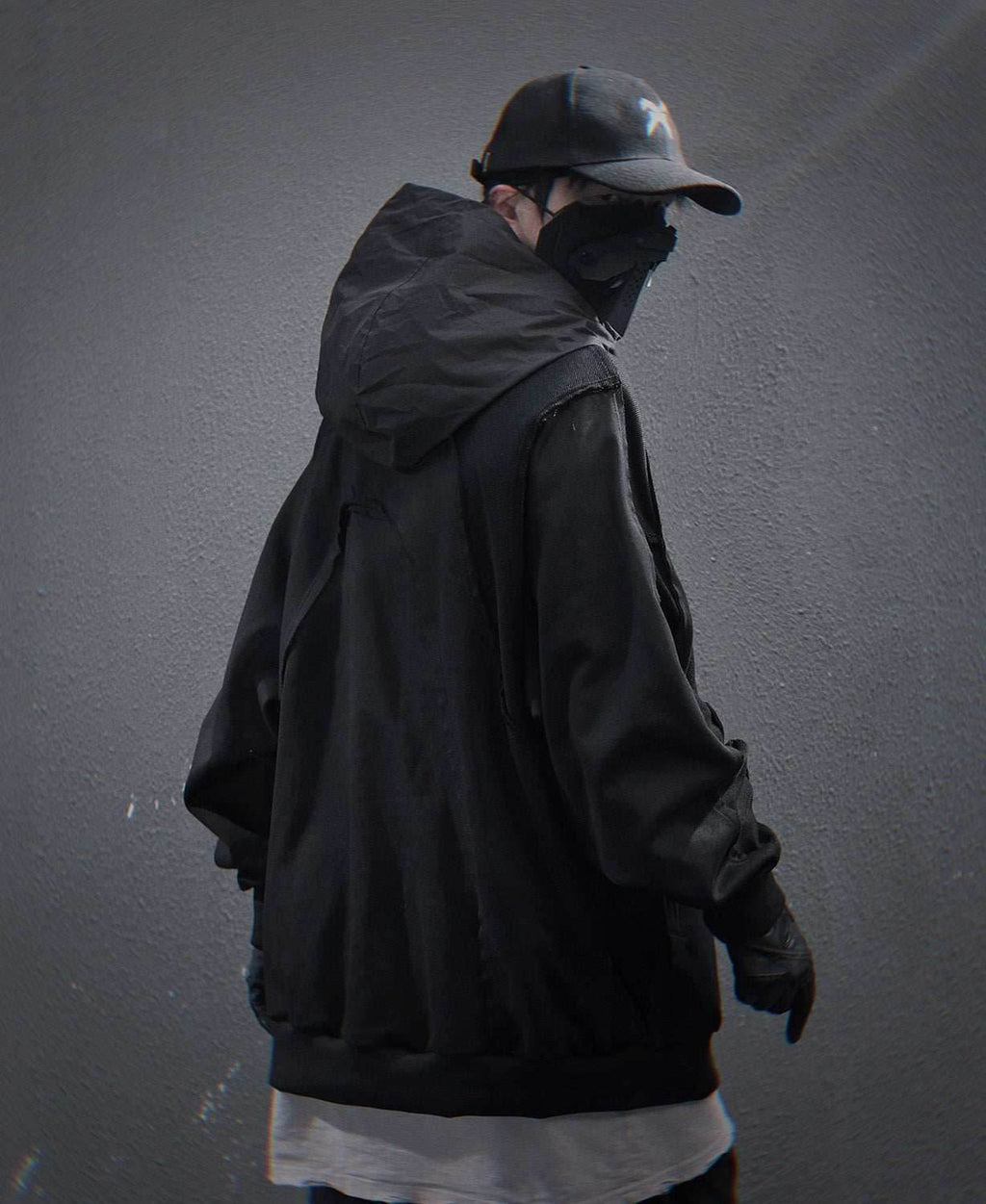 HiH56 Black NX Hoodie - M