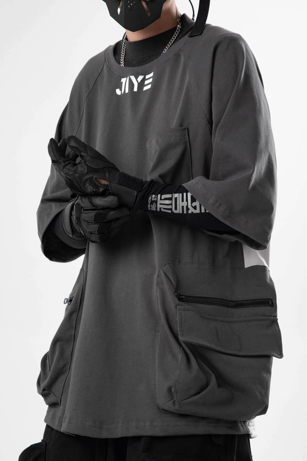 JX Storm Utility Tee - Grey / M