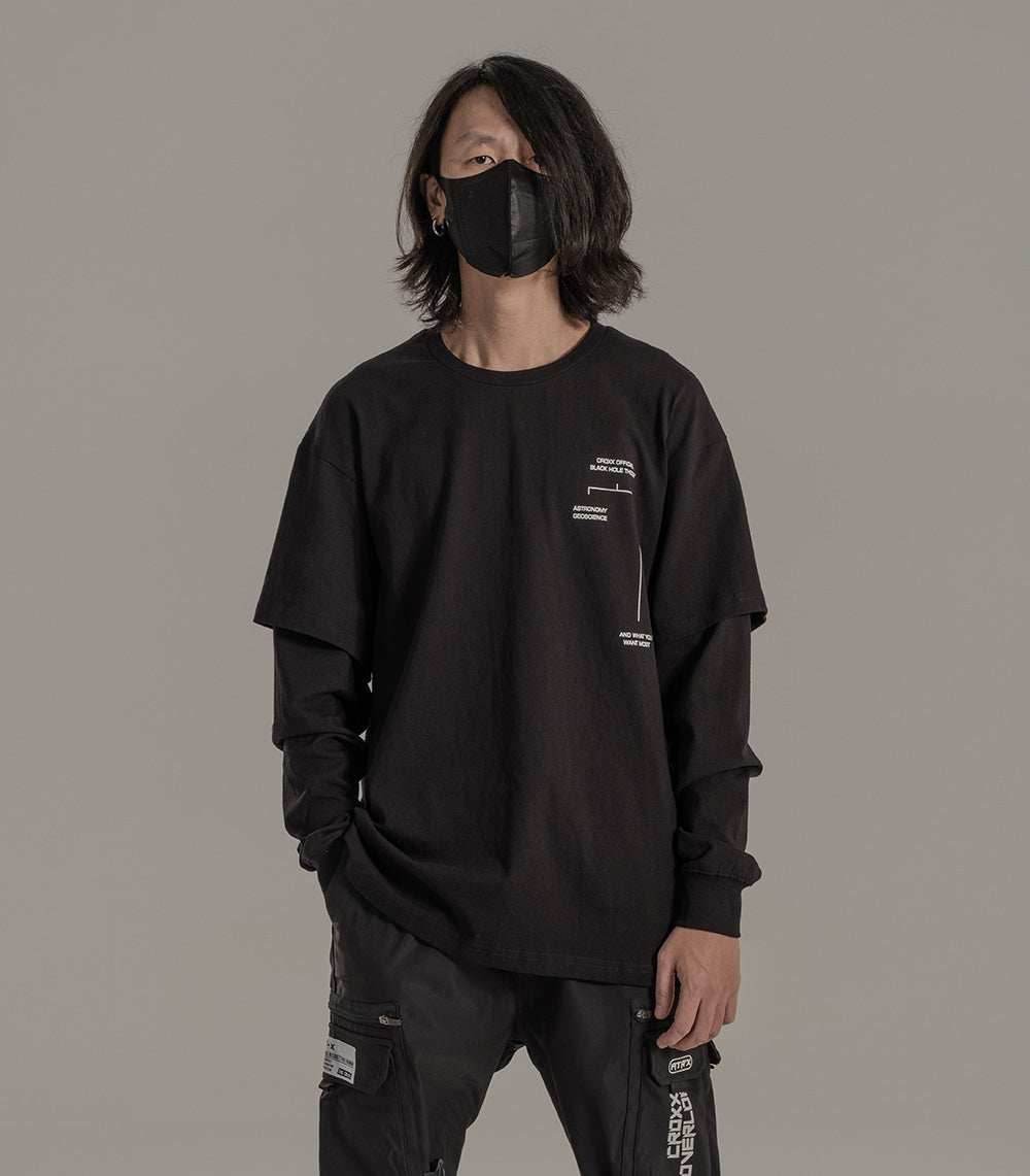 CRO778 Tech Evolution Long Sleeves Tee - White / S