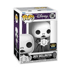 Nightmare Before Christmas 30Th Anniversary Jack Skellington With Snowflake Pop Vinyl Figure 1385   Specialty Series