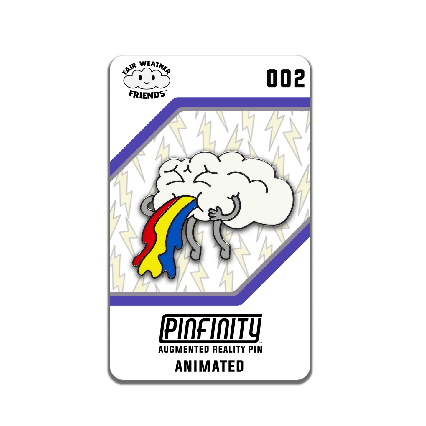 Fair Weather Friends - Cloudy (Rainbow) - 