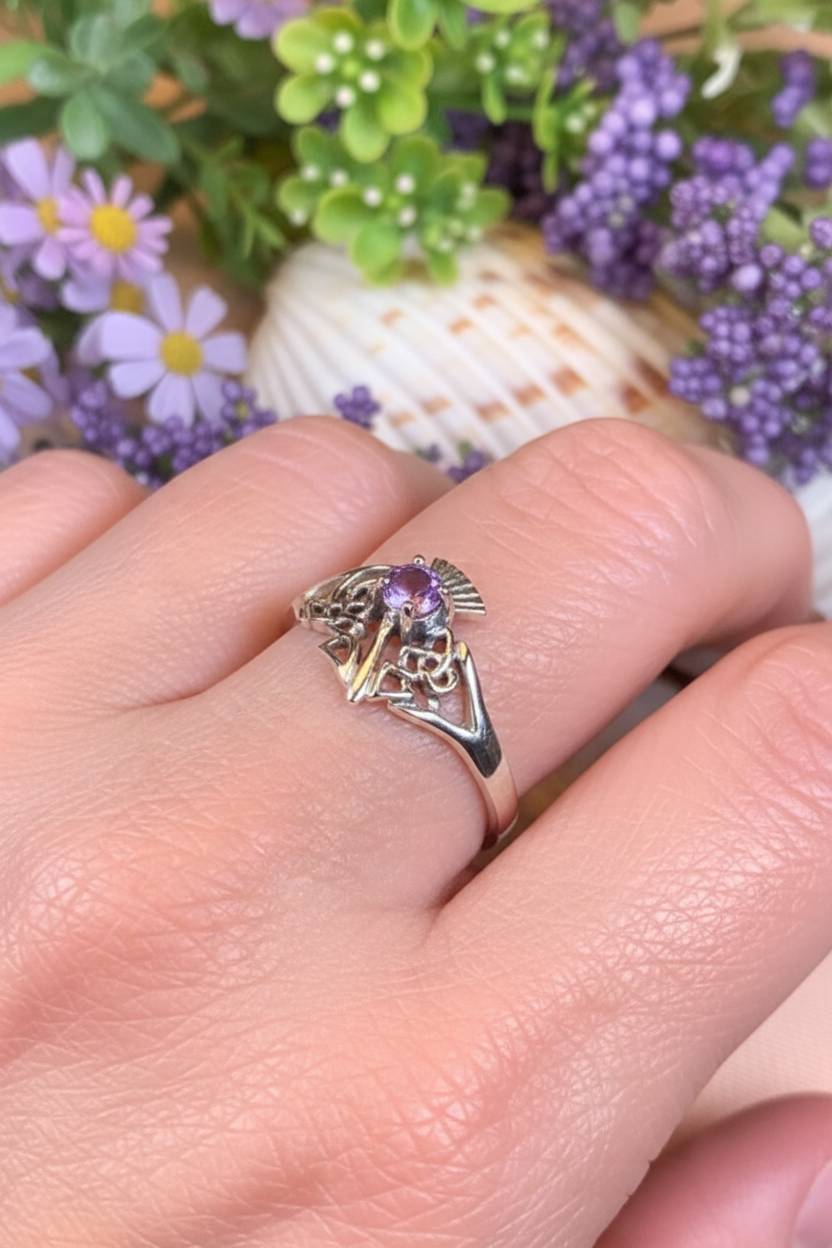 Ailean Thistle Ring