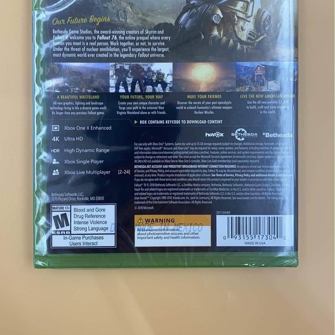 Fallout 76 - Xbox One (NEW) - 