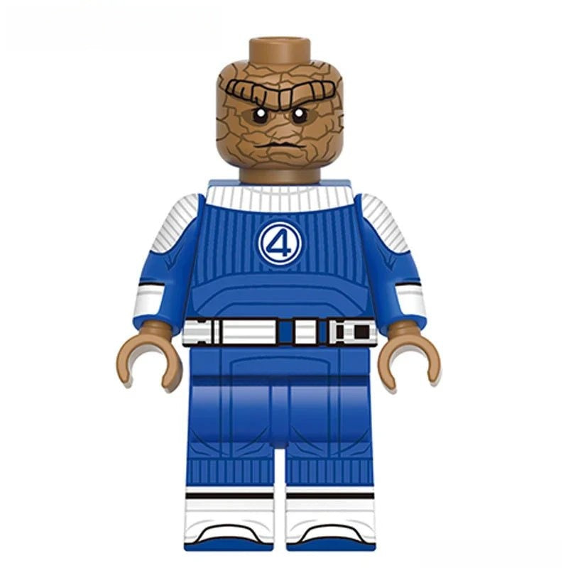 Fantastic Four Ben Grimm Thing Lego Minifigures Custom Toys 1