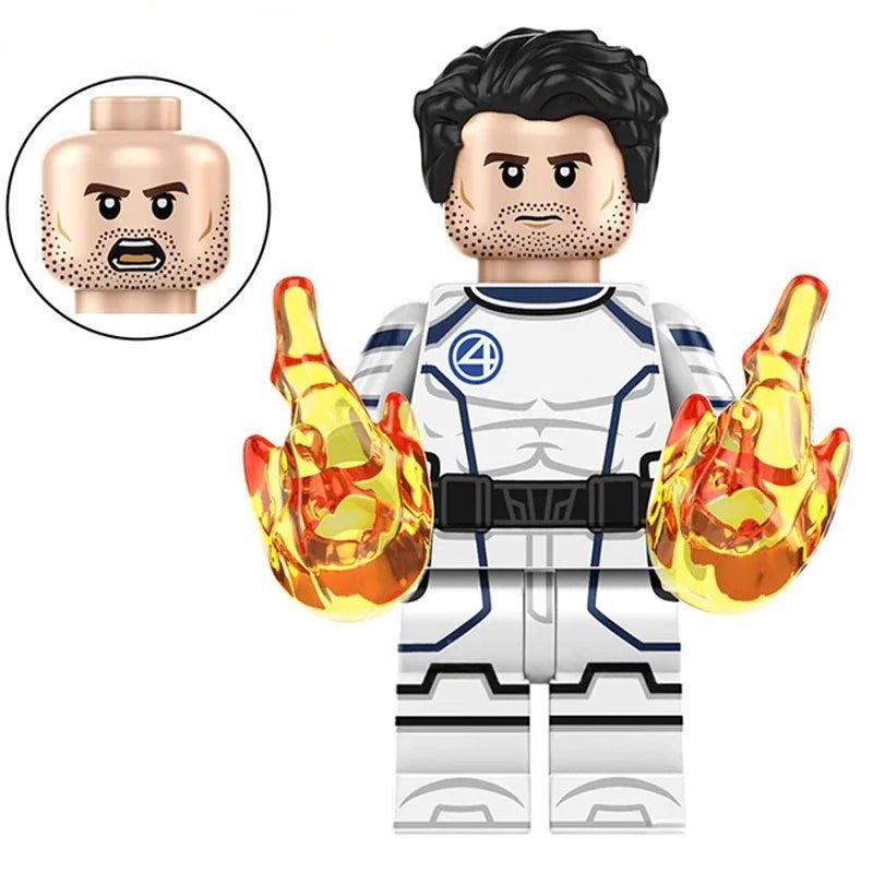 Fantastic Four Ben Grimm Thing Lego Minifigures Custom Toys 3