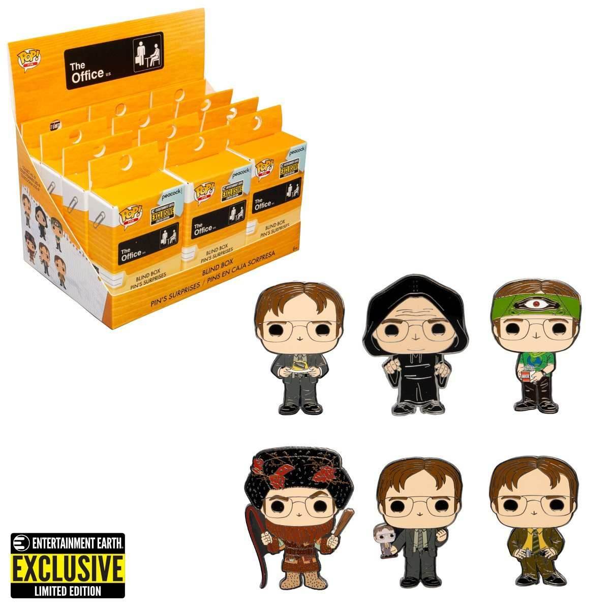 Funko Pin The Office: Dwight Schrute Disguises Blind-Box - Entertainment Earth Exclusive - 