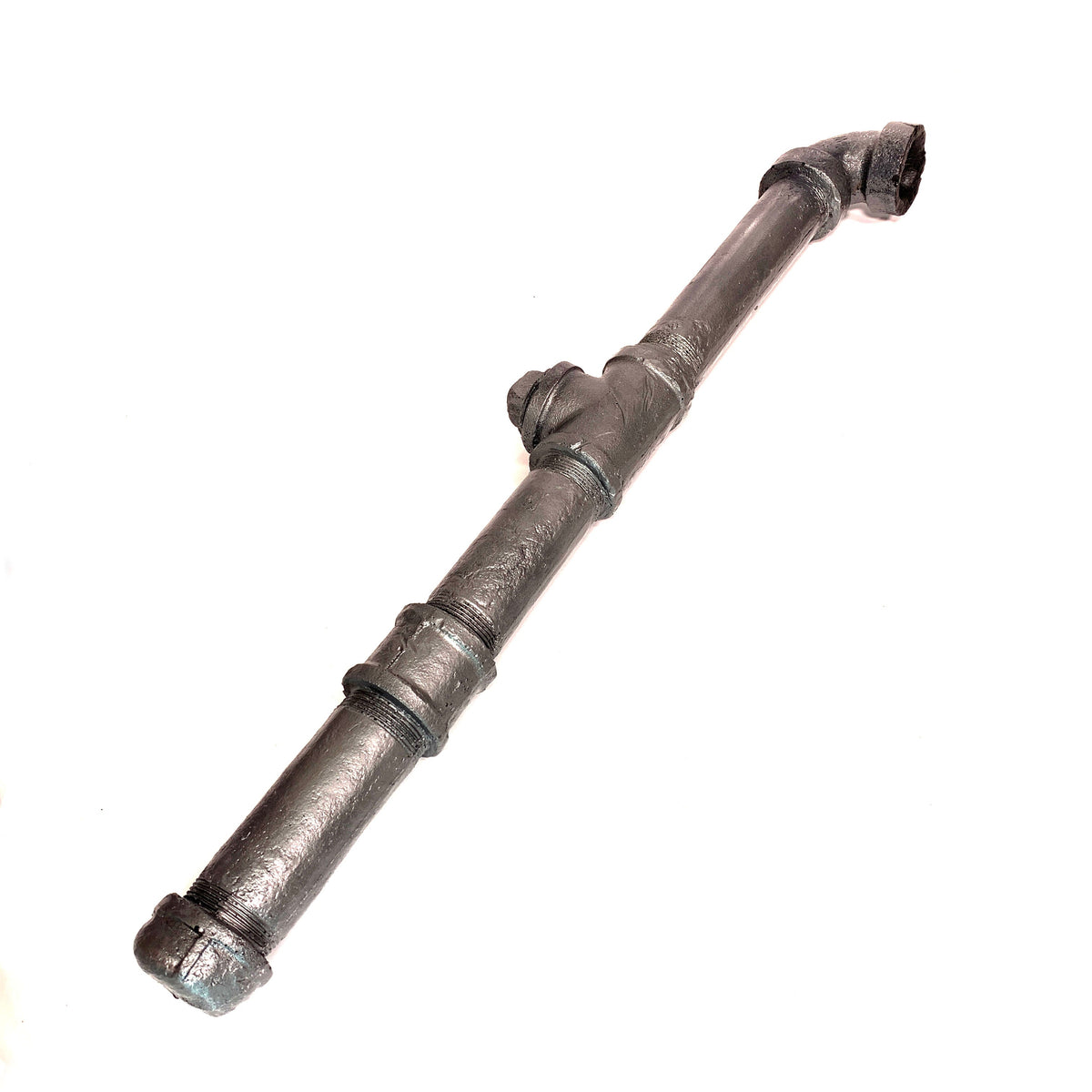Foam Rubber Metal Pipe with Fittings Action Stunt Prop