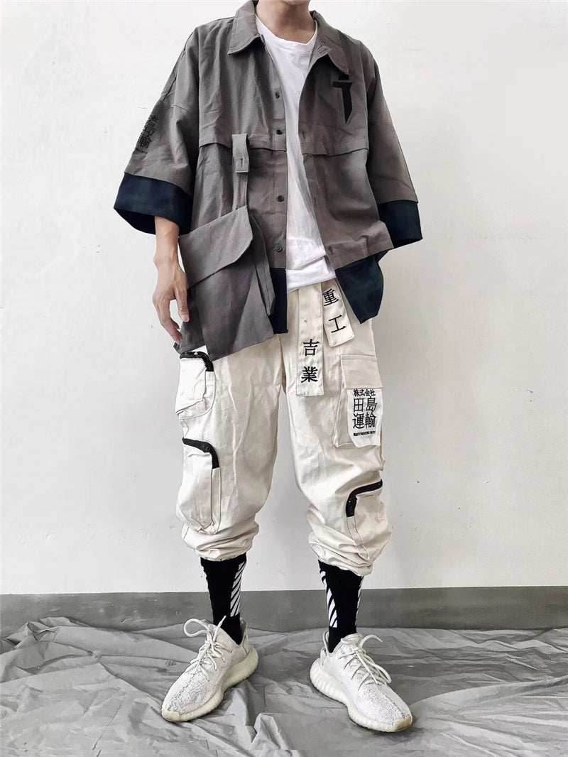 HiP25 Heavy Industries Shadow Pants - Beige / S