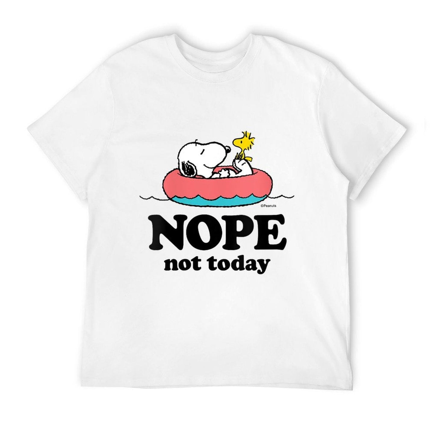 Womens Peanuts - Snoopy Nope Not Today  Durable T-Shirt