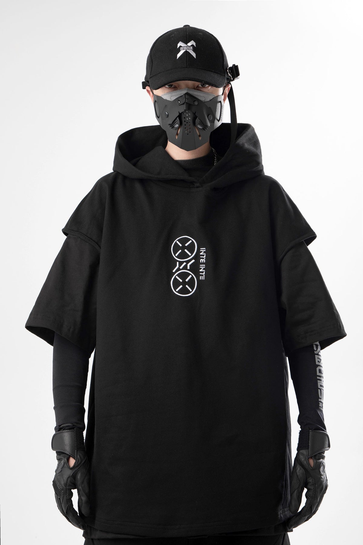 JX "All Business" Short Sleeves Hoodie