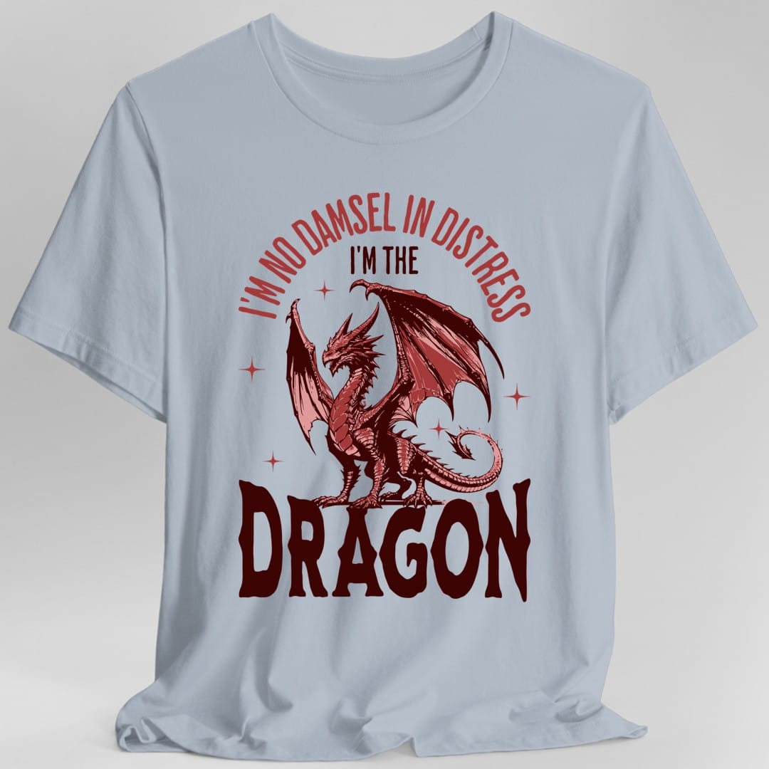 No Damsel In Distress Dragon Feminism Shirt