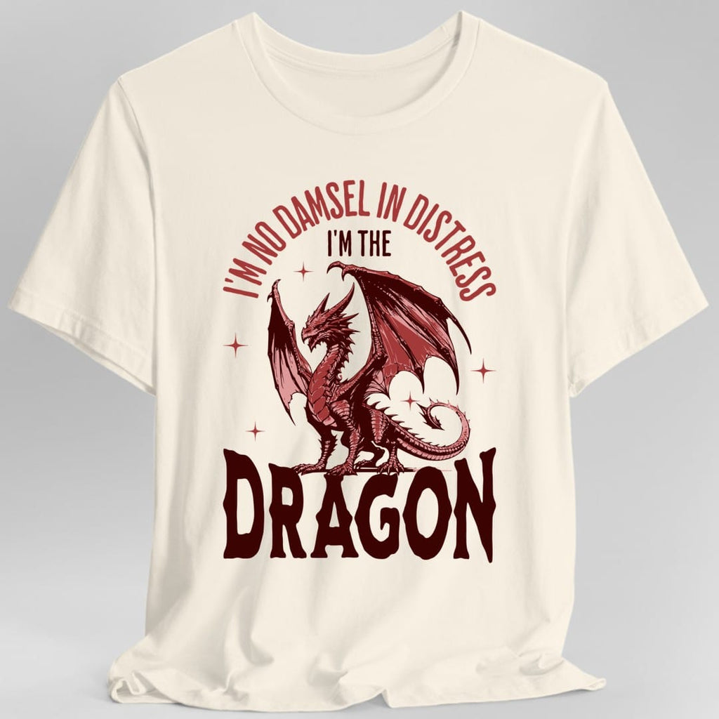 No Damsel In Distress Dragon Feminism Shirt