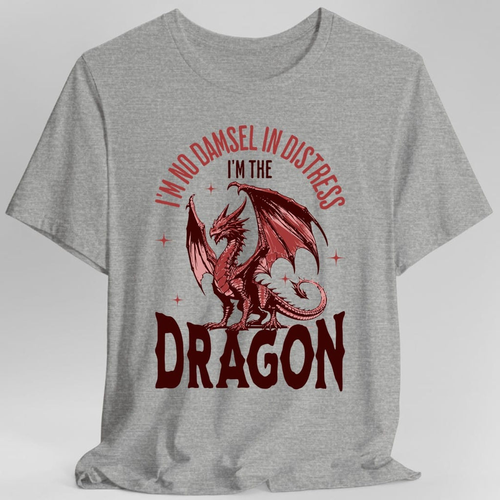 No Damsel In Distress Dragon Feminism Shirt