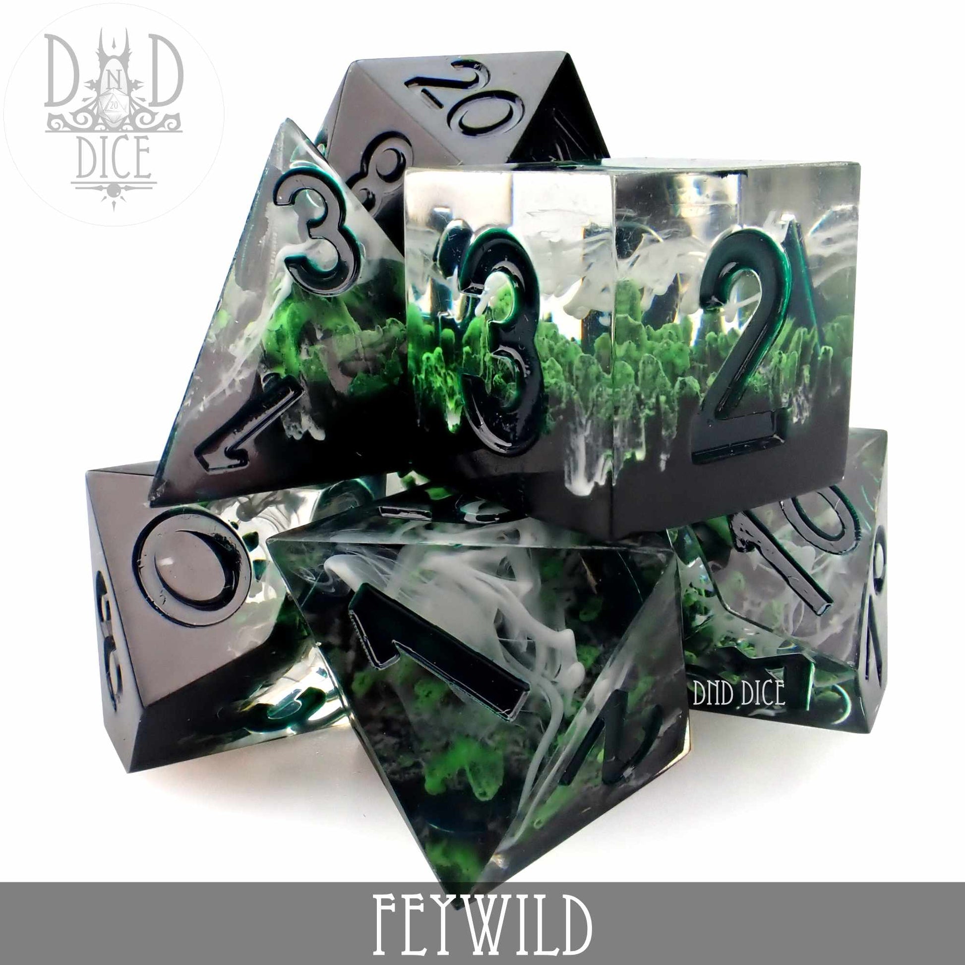 Feywild Handmade Dice Set