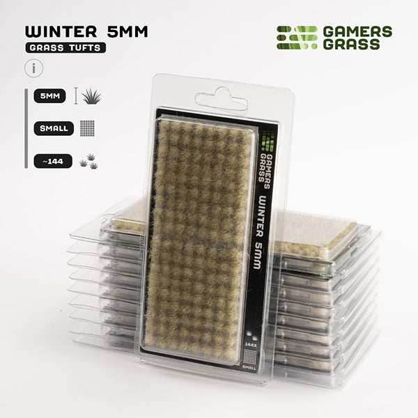 Gamers Grass Tufts: Winter 5mm- Small - 