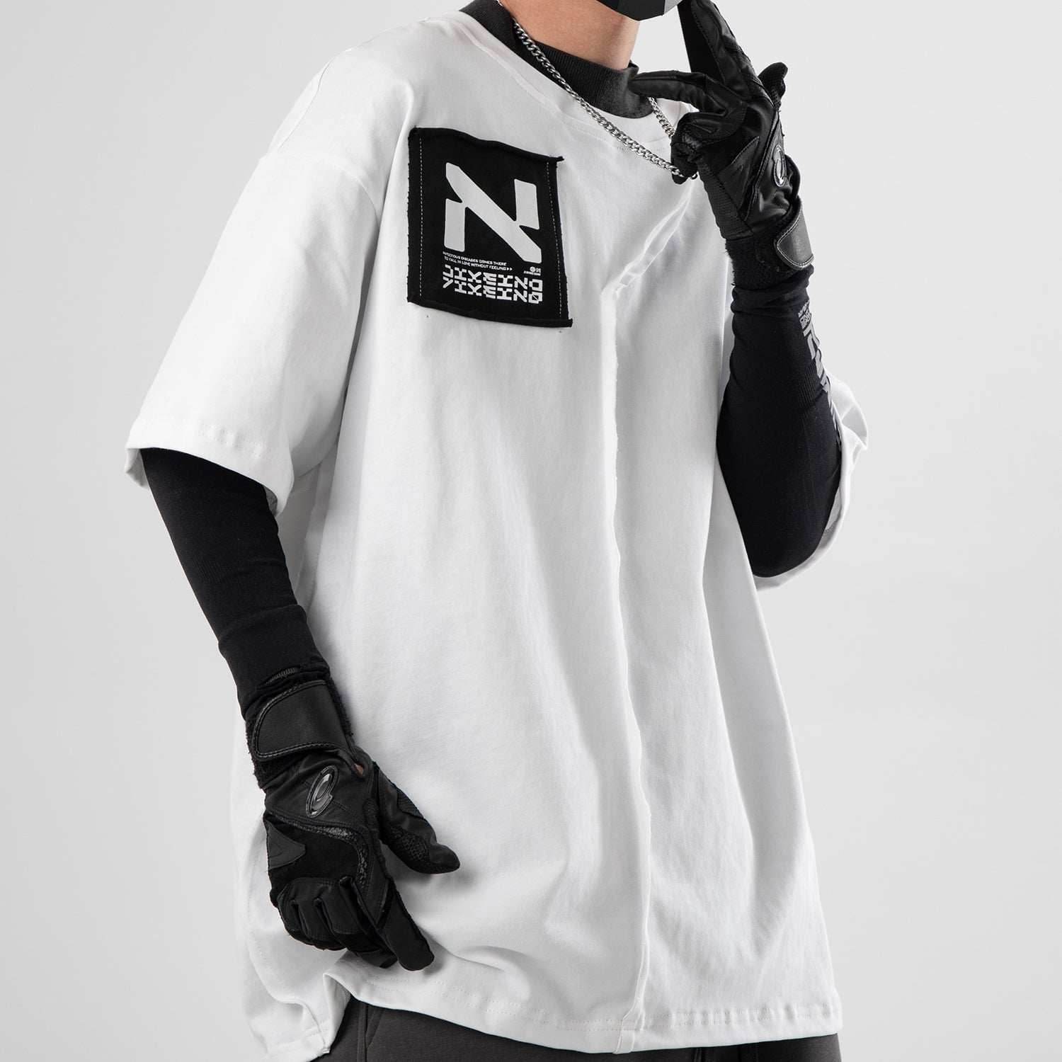 JX Next Level Tee - White / M