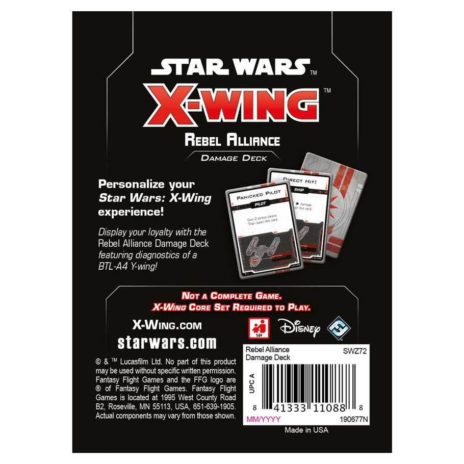 Star Wars: X-Wing 2nd Edition - Rebel Alliance Damage Deck - 