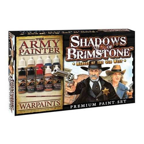 Shadows of Brimstone: Heroes of The Old West Premium Paint Set - 