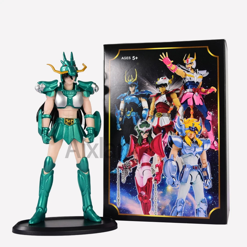 Figure Phoenix Ikki Hyoga Seiya Shiryu Standing Action Figurine Saint Seiya Myth Cloth Knights of The Zodiac Figures