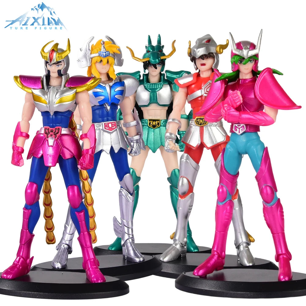 Figure Phoenix Ikki Hyoga Seiya Shiryu Standing Action Figurine Saint Seiya Myth Cloth Knights of The Zodiac Figures