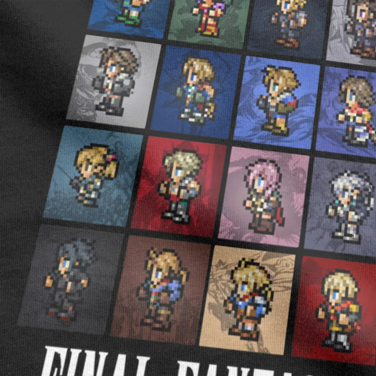 Final Fantasy 8 bit Sprites Men's t-shirt